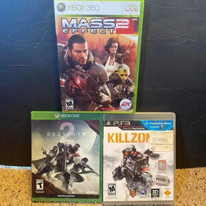 2 XBOX GAMES 1PS3 GAME